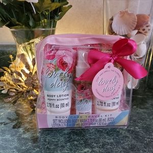 🛍️$16 Sale🛍️ Lovely Day Body Care Travel Kit, Gift Set.